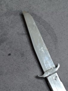 Vintage AK 47 Torsion Spring Swinguard Russian Prisons Knife. 