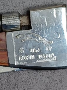 Vintage AK 47 Torsion Spring Swinguard Russian Prisons Knife. 