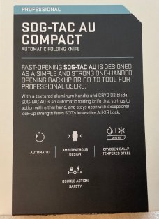 SOG-Tac Compact AU-XR Lock Automatic 