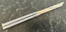 Vintage Valor Harakiri Balisong Butterfly Knife, Japan, Model 660, Tanto, Original Box, Unused 