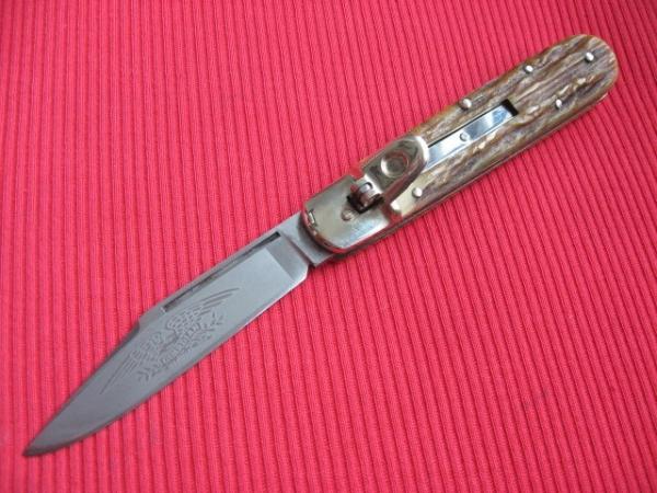 RARE Vintage German Boker 1909 GUARDIAN Leverlock Switchblade Knife