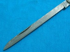 VINTAGE REX K-14  JAPAN MELON TESTER FRUIT FOLDING JACK POCKET KNIFE KNIVES OLD