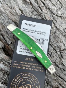 CASE XX ** SFO 2023 BRIGHT GREEN SMOOTH BONE SMALL 4 BLADE CONGRESS