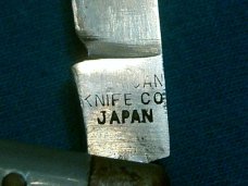 VINTAGE SABRE AMERICAN KNIFE CO JAPAN 2 BLADE STOCKMAN FOLDING POCKET KNIFE KNIVES OLD
