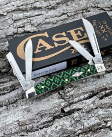 CASE XX ** SFO 2023 GREEN CLOVER BONE SMALL 4 BLADE CONGRESS