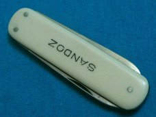 VINTAGE SANDOZ E BONSMANN SOLINGEN GERMANY EQUAL END CIGAR PEN JACK FOLDING POCKET KNIFE KNIVES OLD