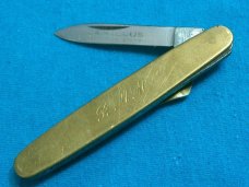 VINTAGE HAS THE EDGE CAMILLUS NEW YORK USA EQUAL END CIGAR JACK FOLDING POCKET KNIFE KNIVES OLD