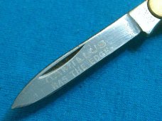 VINTAGE HAS THE EDGE CAMILLUS NEW YORK USA EQUAL END CIGAR JACK FOLDING POCKET KNIFE KNIVES OLD