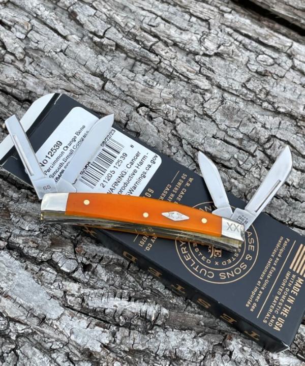 CASE XX ** SFO 2023 PERSIMMON ORANGE SMALL 4 BLADE CONGRESS CASE XX ** SFO 2023 PERSIMMON ORANGE SMALL 4 BLADE CONGRESS