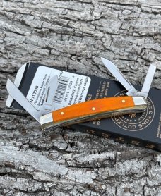 CASE XX ** SFO 2023 PERSIMMON ORANGE SMALL 4 BLADE CONGRESS