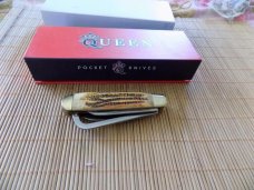 Queen Stag Gamecock Three blade knife QN10WB Knife---China