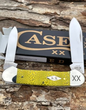 CASE XX ** SFO YELLOW LIZARD SKIN 2023 CANOE