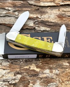 CASE XX ** SFO YELLOW LIZARD SKIN 2023 CANOE