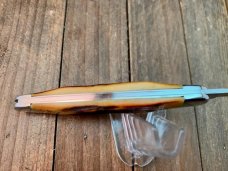 Case Senator Pen #5279 Stag Red Blade Etch 1978 Set 3 