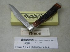 Remington USA 1992 Delrin R1253 Bullet "Guide" Lockback Knife in Box