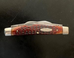 CASE XX 10 DOTS RED BONE CONGRESS 6488