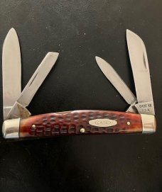 CASE XX 10 DOTS RED BONE CONGRESS 6488