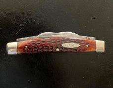 CASE XX 10 DOTS RED BONE CONGRESS 6488