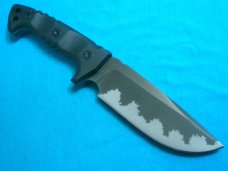 CUSTOM T MILLER BROTHERS BLADES FIXED BLADE SURVIVAL TACTICAL EDC KNIFE KNIVES SHEATH CLONE FAKE