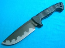 CUSTOM T MILLER BROTHERS BLADES FIXED BLADE SURVIVAL TACTICAL EDC KNIFE KNIVES SHEATH CLONE FAKE