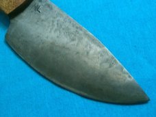 CUSTOM FORGED ML MATTHEW LESNIEWSKI HUNTING SKINNING FIXED BLADE SURVIVAL EDC KNIFE KNIVES SHEATH
