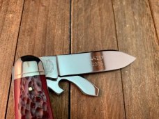 Schatt and Morgan Scout Knife Crimson Jigged Bone 2006