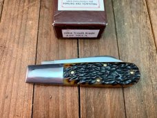 Schatt and Morgan NKCA Youth Knife Barlow Brown Jigged Bone 2004