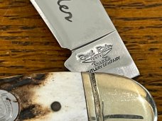 Rough Rider RR053 3-Blade Whittler w/Stag Scales 