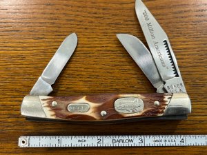 Boker USA Great American Story Knife #1793 "One Nation" Congress w/Jigged Delrin Scales SN#06732