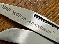 Boker USA Great American Story Knife #1793 "One Nation" Congress w/Jigged Delrin Scales SN#06732