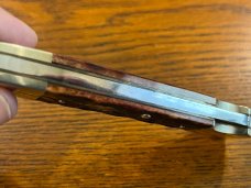 Hen & Rooster Bertram Cutlery Limited Edition NKCA 1984 Lockback Knife w/Stag Scales SN#4266 Germany