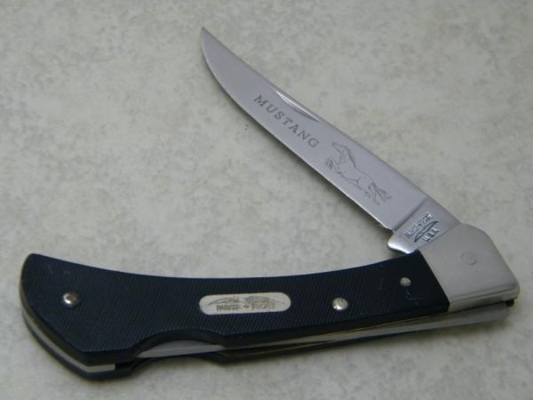 Parker Frost USA 1978-6 Black Saw Cut Delrin Lockback Knife