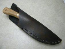 *Custom* Red Tail Forge Works by Anthony Martin Cherry Brut de Forge Fixed Blade Sheath Knife in Box