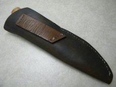 *Custom* Red Tail Forge Works by Anthony Martin Cherry Brut de Forge Fixed Blade Sheath Knife in Box