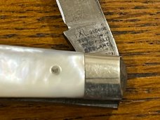I*XL Wostenholm 2-Blade Congress Knife w/MOP Scales England 