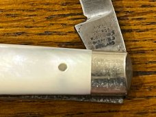 I*XL Wostenholm 2-Blade Congress Knife w/MOP Scales England 