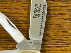 I*XL Wostenholm 2-Blade Peanut Knife w/MOP Scales Japan 