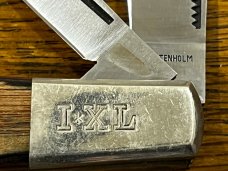 I*XL Wostenholm 2-Blade Barlow Knife w/Pakkawood Scales 