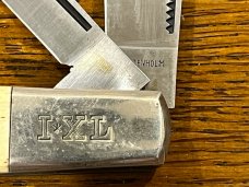 I*XL Wostenholm 2-Blade Barlow Knife w/Stag Scales 