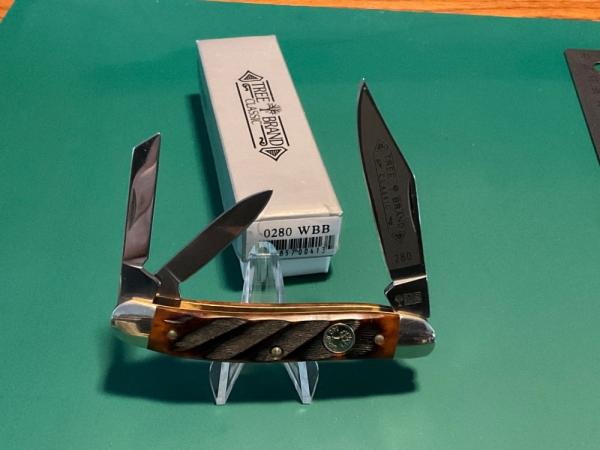 BOKER 280 WBB WASH BOARD BONE WHITTLER. NIB