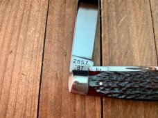 Winchester by Queen Tear Drop Jack Brown Old Utica Bone 1987