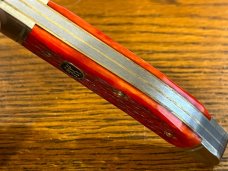 J. A. Henckels 2-Blade Copperhead w/Jigged Red Bone Scales Germany