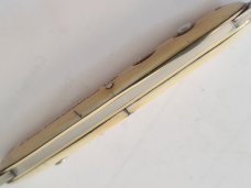 VINTAGE1910 SCHRADE CUT CO OLD IVORY STYLE SCALES DOUBLE BUTTON AUTO KNIFE