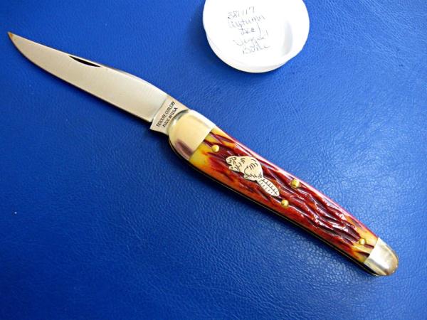 GEC Tidioute 381117 Autumn Leaf Jig Bone 38 Special Mint in Tube GEC Tidioute 381117 Autumn Leaf Jig Bone 38 Special Mint in Tube