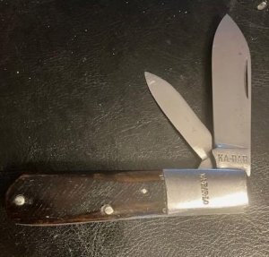 UNION CUTLERY CO. KA-BAR-LOW