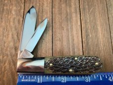 Robeson by Queen RCC Barlow Reptile Jigged Bone 1 of 200 