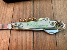 Hen and Rooster Bartender Knife 160th Anniversary Cloisonne Stanhope Lens