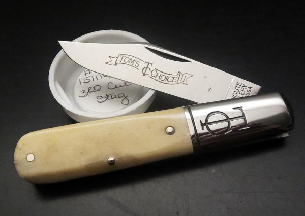 RARE 1/20 GEC #15 Tom's Choice TC Sawyer Barlow Third Cut Stag SFO Charlie Campagna 151114STL RARE 1/20 GEC #15 Tom's Choice TC Sawyer Barlow Third Cut Stag SFO Charlie Campagna 151114STL