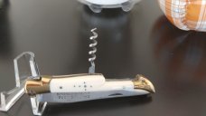Lagioule Mammouth Ivory with awl and cork screw 