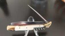 Lagioule Mammouth Ivory with awl and cork screw 